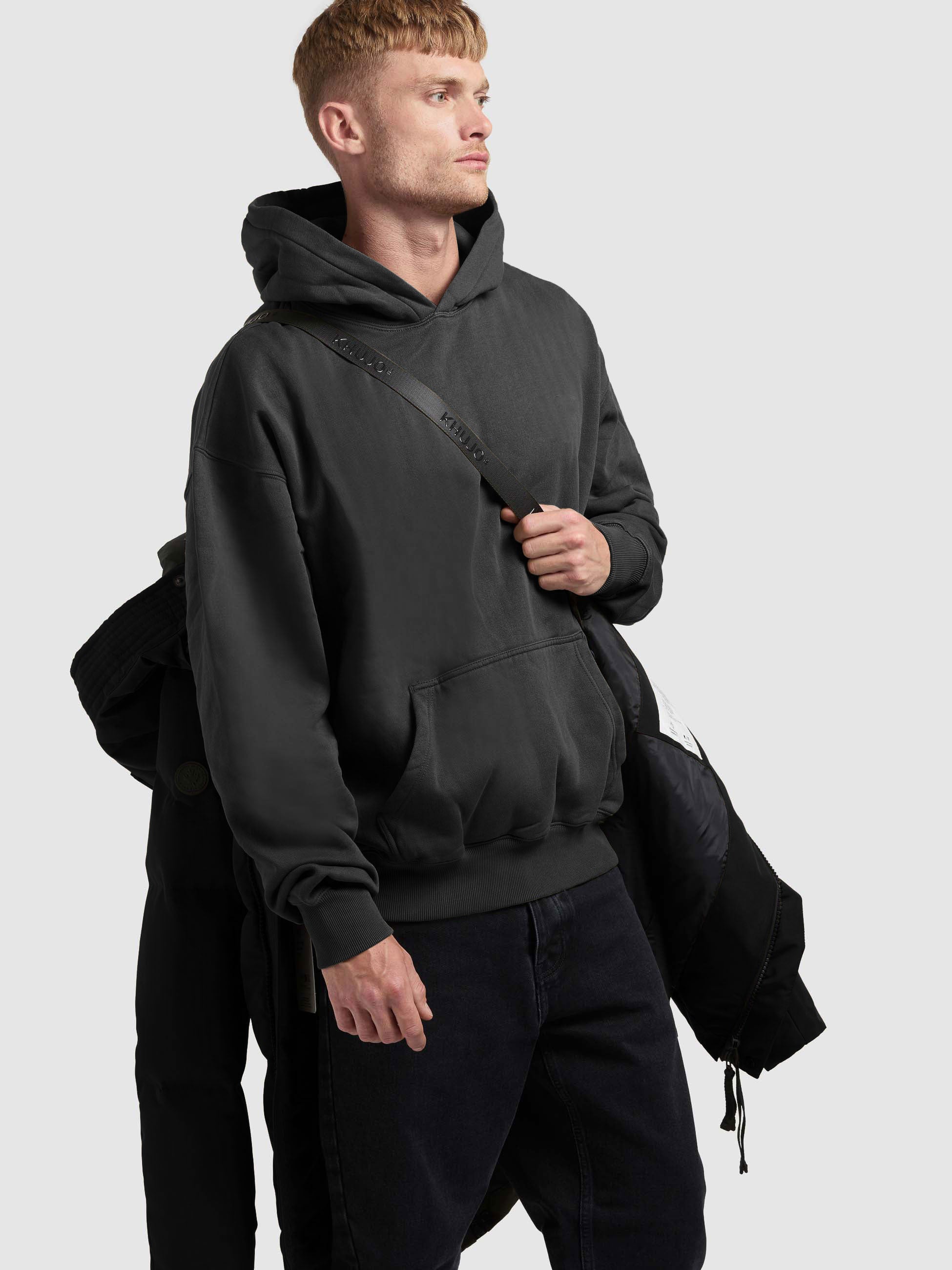 khujo-zeno-damen-steppmantel-black-loose-fit-wasserabweisend image 8