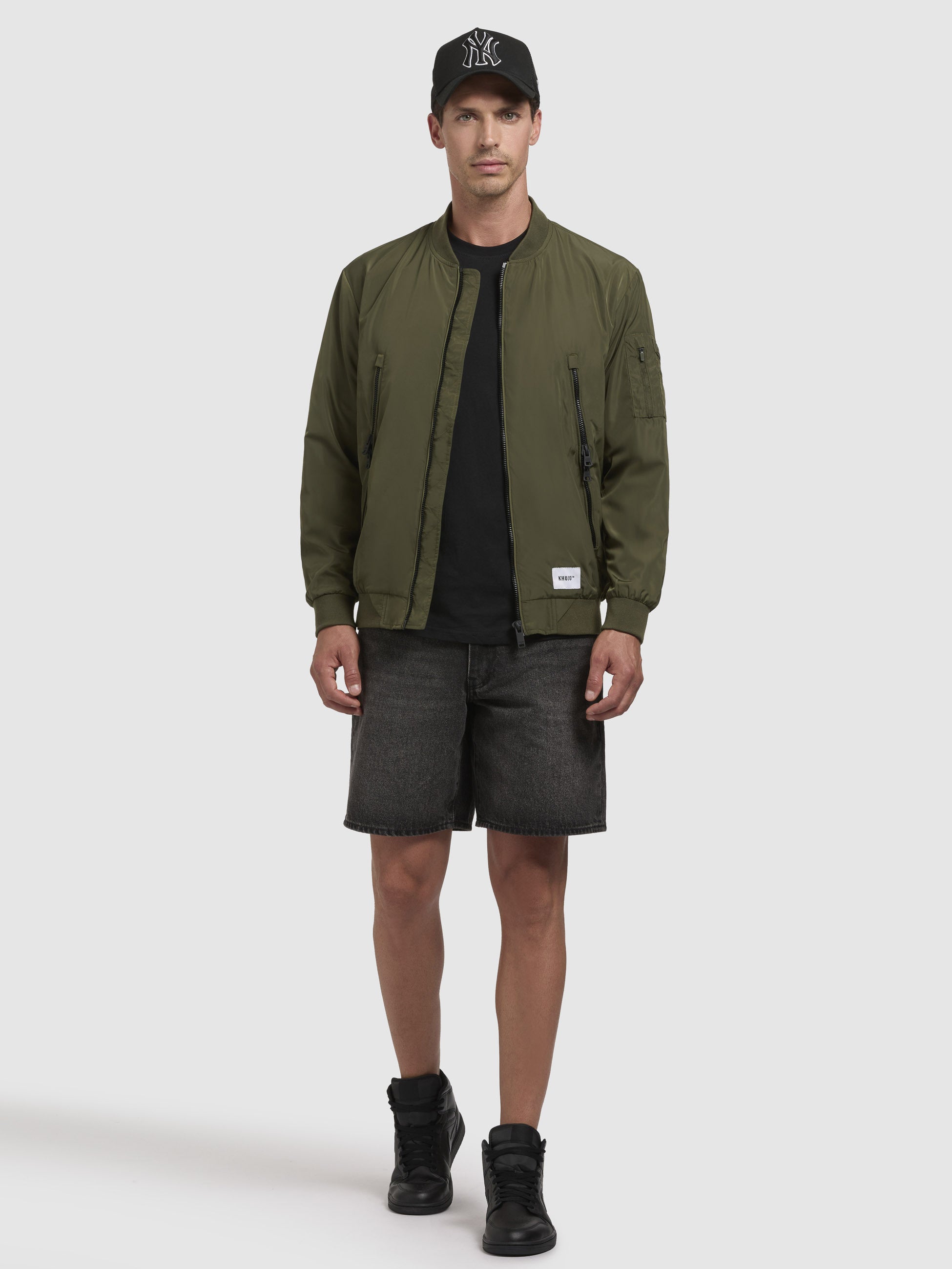 khujo-jacke-listener-olivgr-n-bomberjacke-blouson-h-ftlang image 6