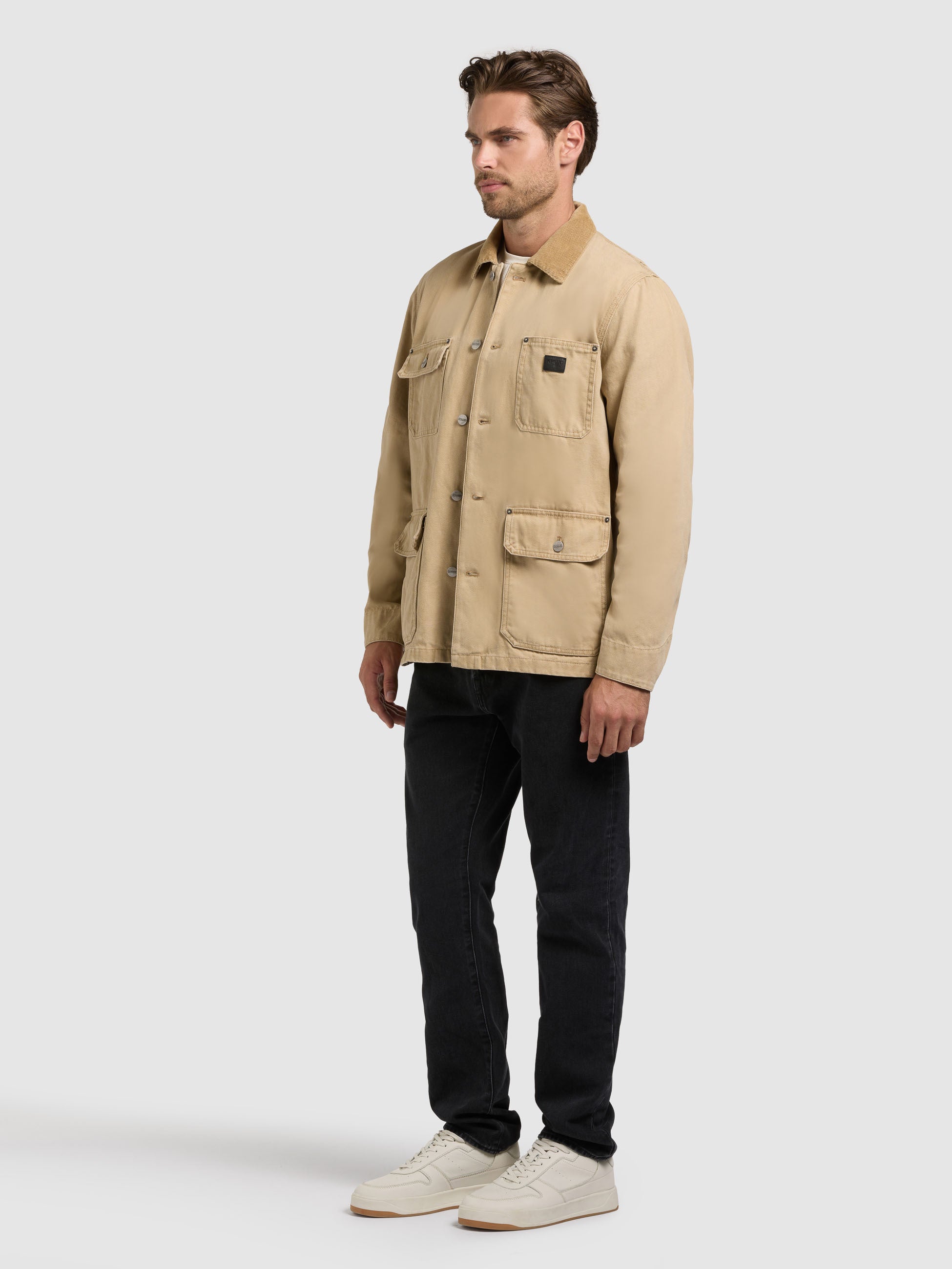 khujo-jacke-nuhh-beige-fieldjacket image 2