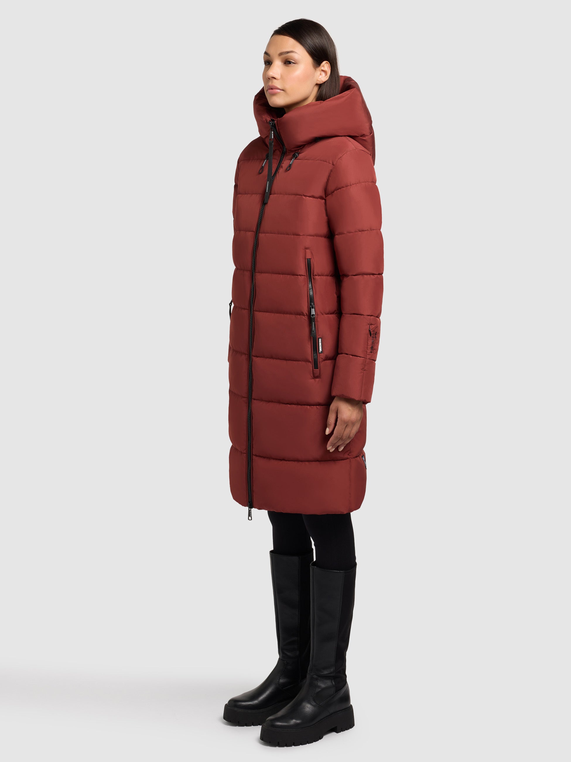 khujo-mantel-jilias5-lange-stepp-winterjacke-dark-red-f-r-damen image 5
