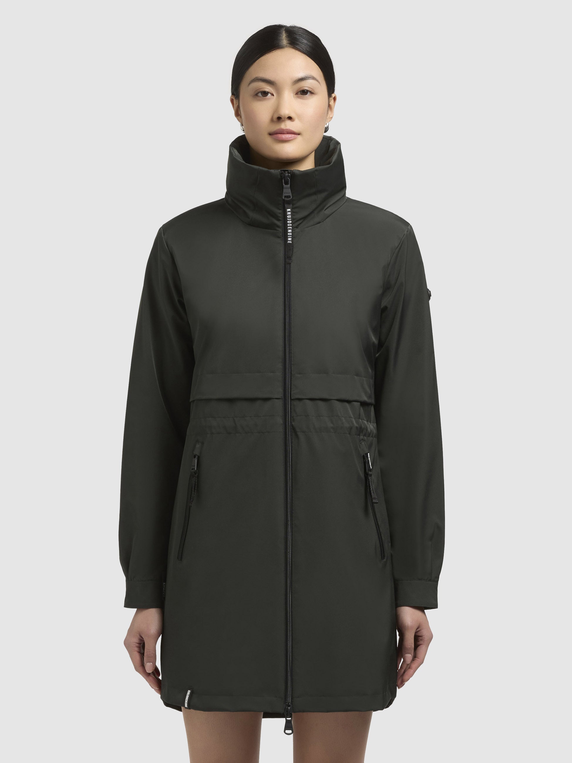 khujo-mantel-narin-dunkelgr-n-sommerparka-damen-regular-fit image 4