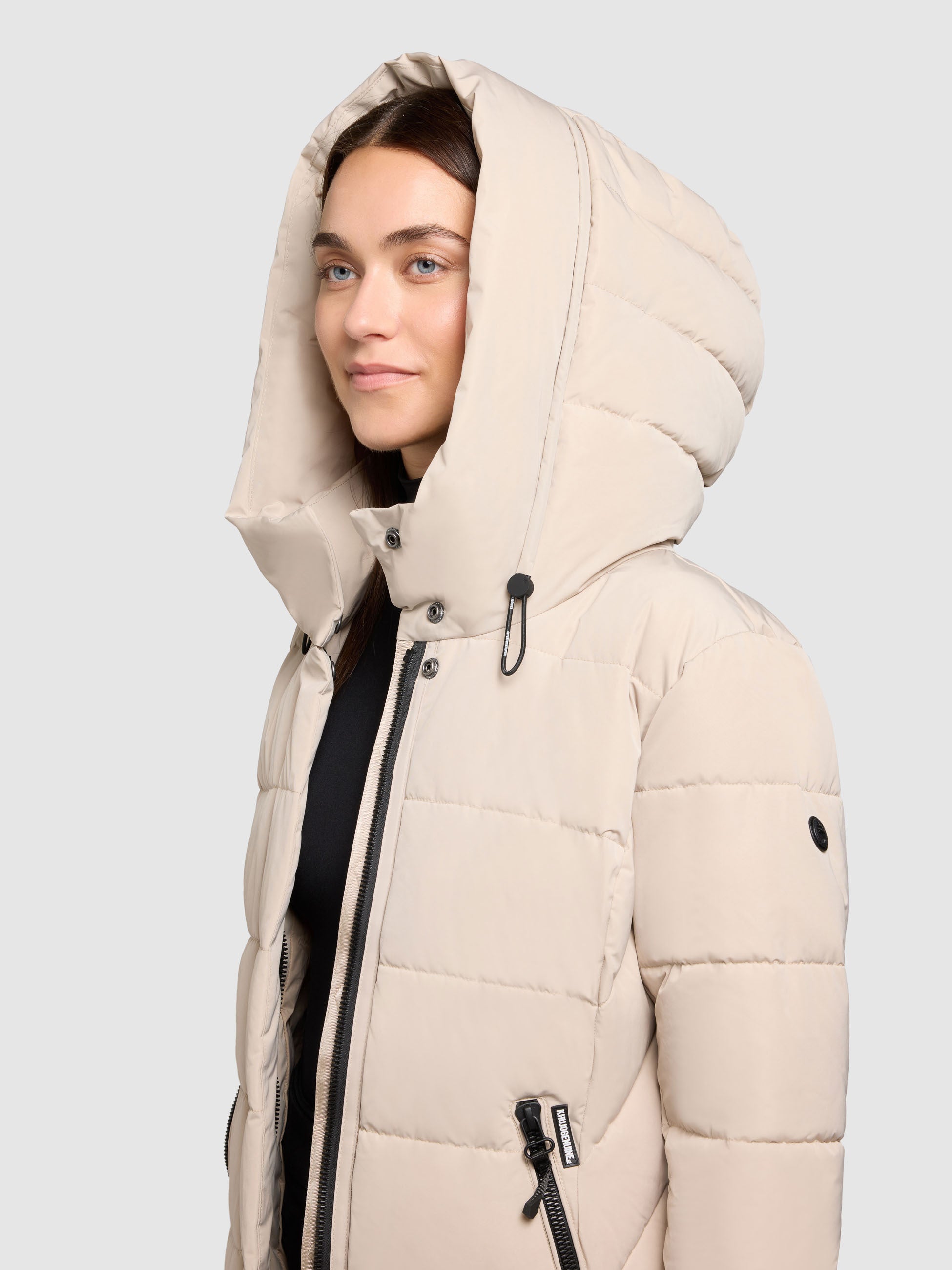 khujo-mantel-sensy-beige-damen-steppmantel-wadenlang-regular-fit image 7