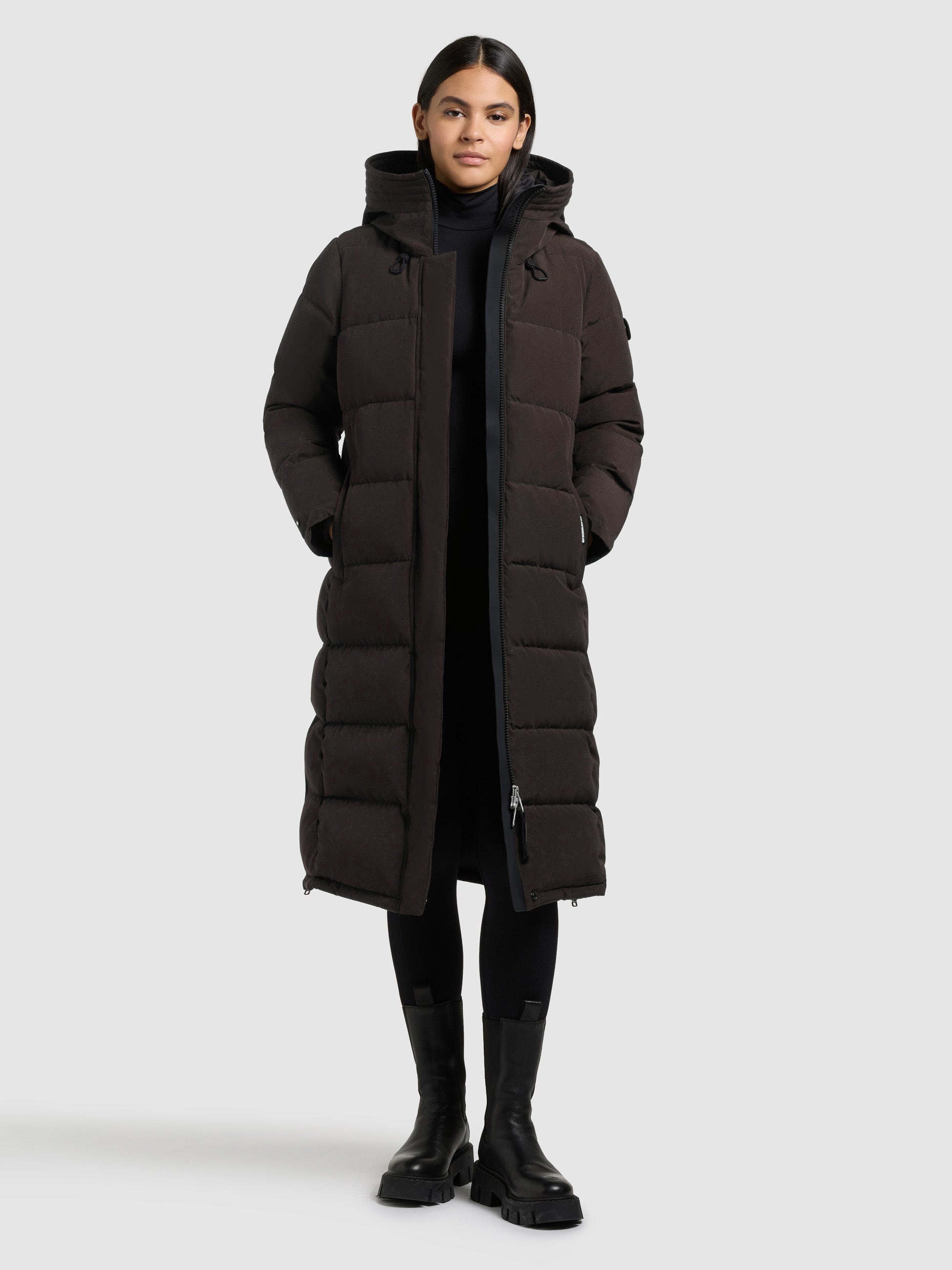 khujo-devion2-damen-steppmantel-moody-plum-knielang image 1