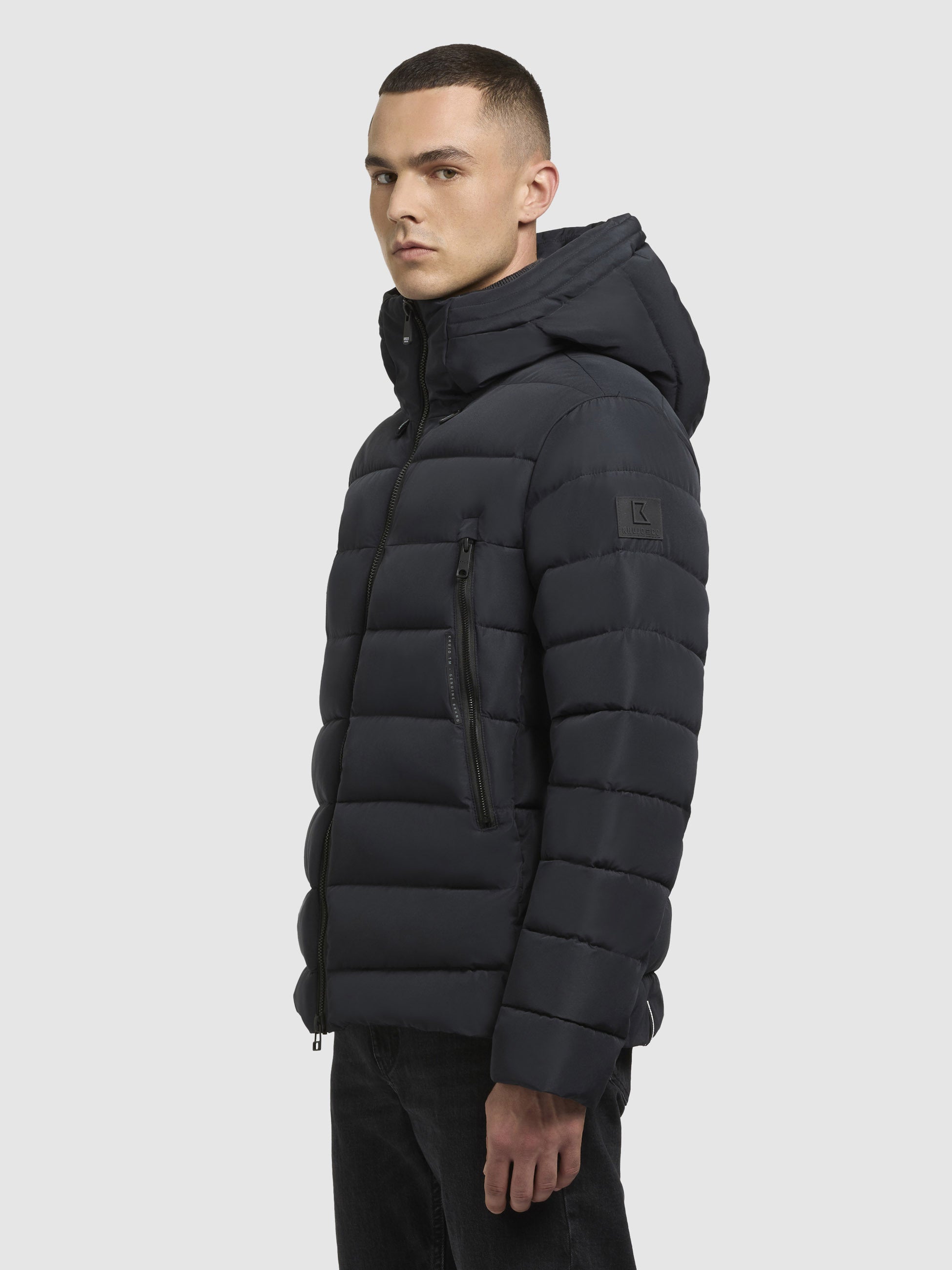 khujo-jacke-wou-dunkelblau-h-ftlange-steppjacke-mit-kapuze-im-regular-fit image 5