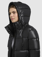 khujo-coat-jadet2-black-kurzer-damen-steppmantel-winter image 7
