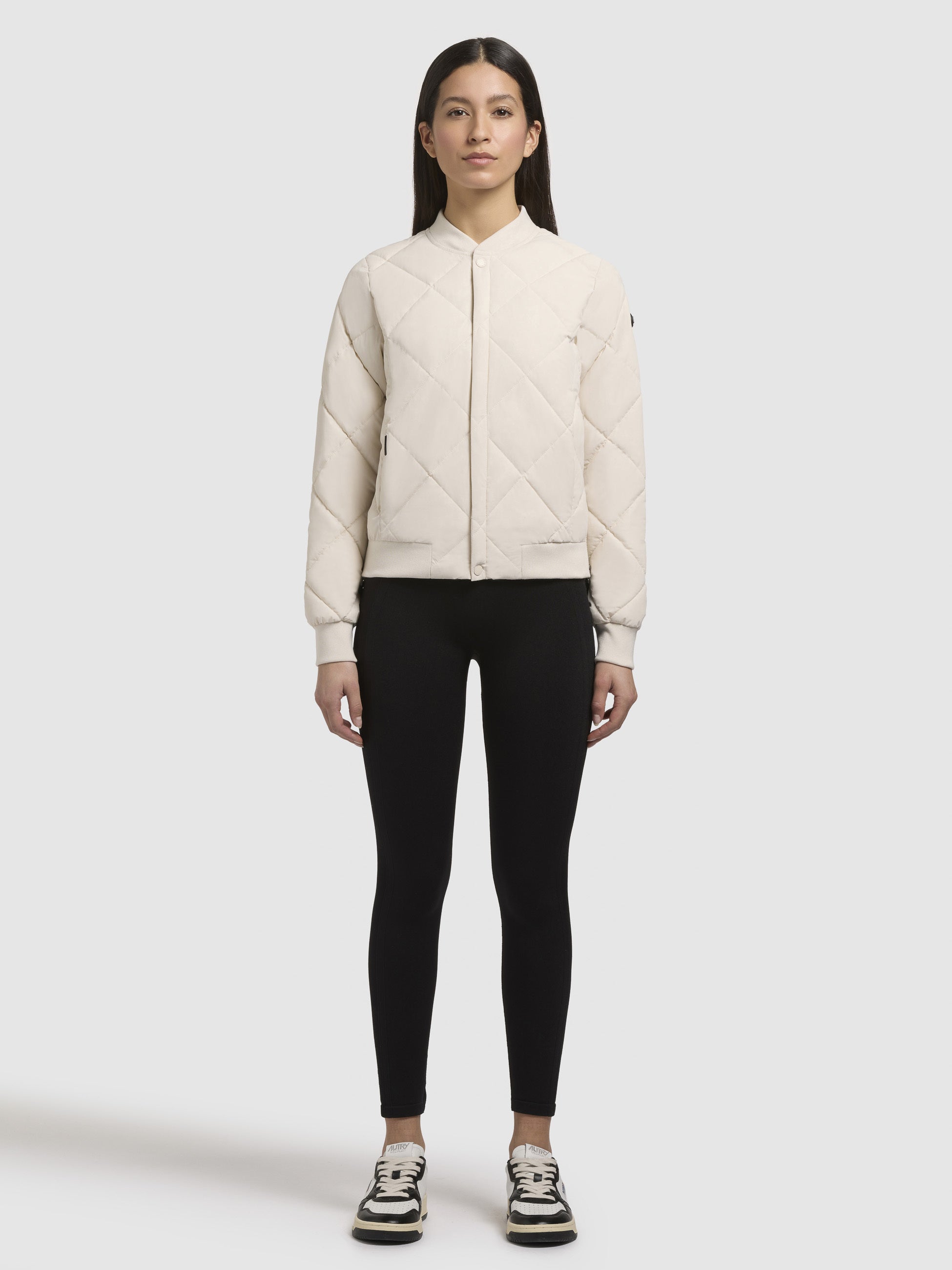 khujo-jacke-ange-hellbeige-kurze-bomber-steppjacke-f-r-damen image 6