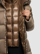 khujo-dasha-damen-steppjacke-cane-brown image 8