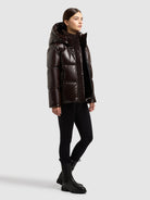 khujo-devina2-shiny-damen-jacke-moody-plum image 2