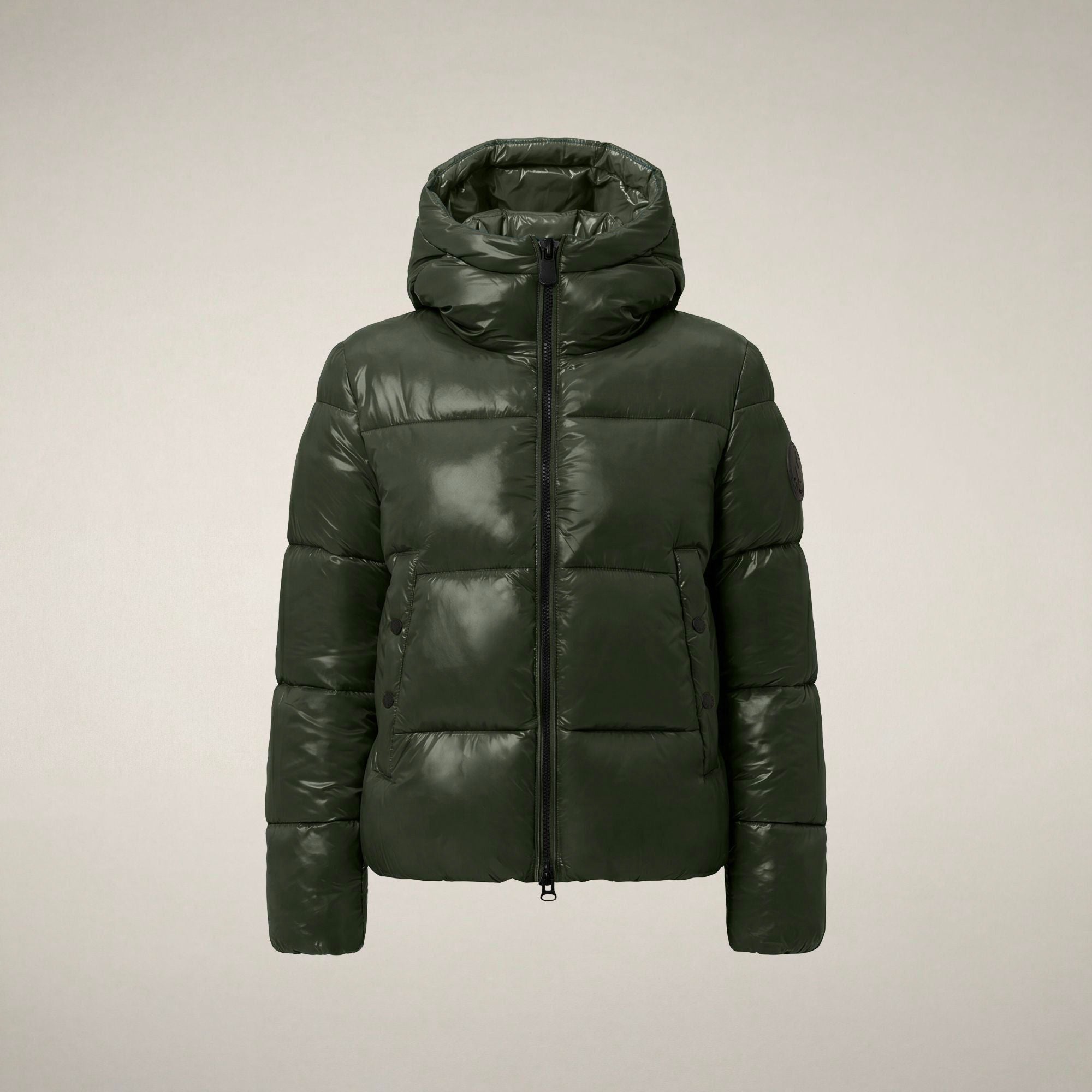 save-the-duck-biddy-damen-steppjacke-pinien-gr-n-gl-nzend image 3