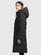 khujo-mantel-mikia-schwarz-knielanger-steppmantel-damen-regular-fit image 5
