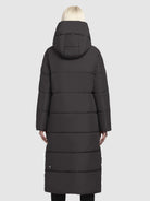 khujo-coat-soulani4-dark-gray-wadenlanger-winter-steppmantel-mit-kapuze image 3