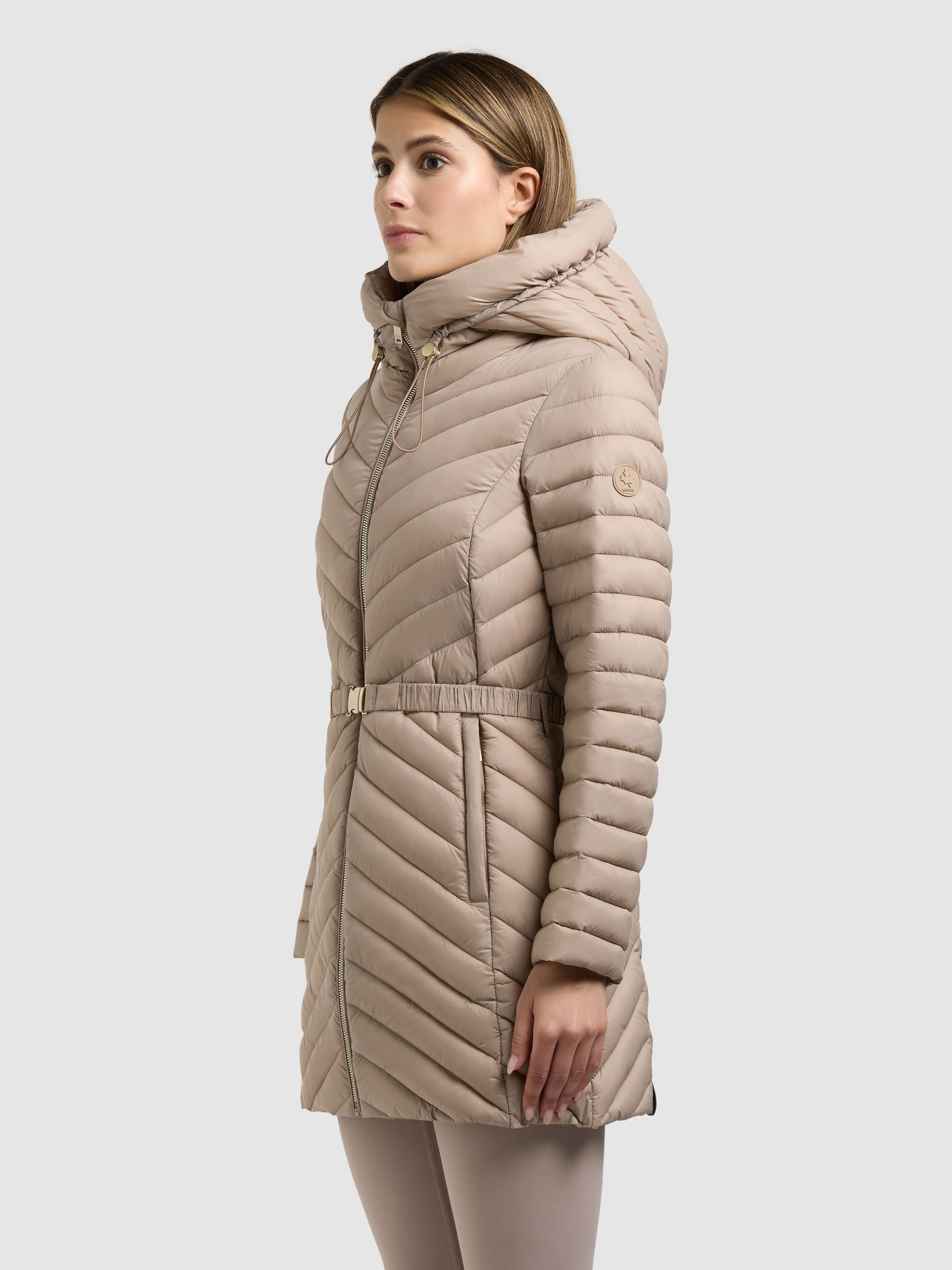 khujo-sola-steppjacke-latte-beige-damen-slim-fit image 5