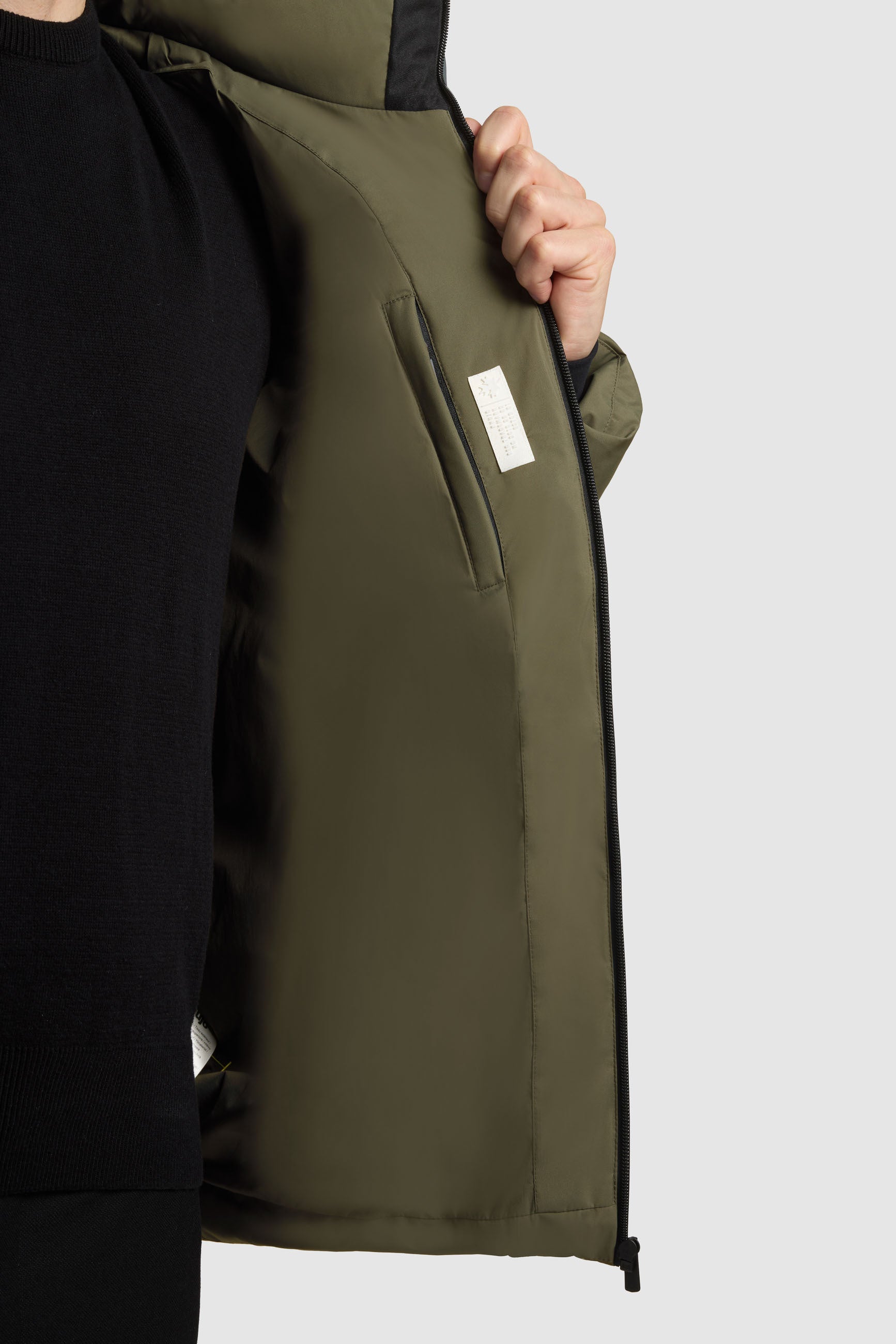 khujo-jacke-silas3-light-moss-green-wattierte-damen-steppjacke image 8