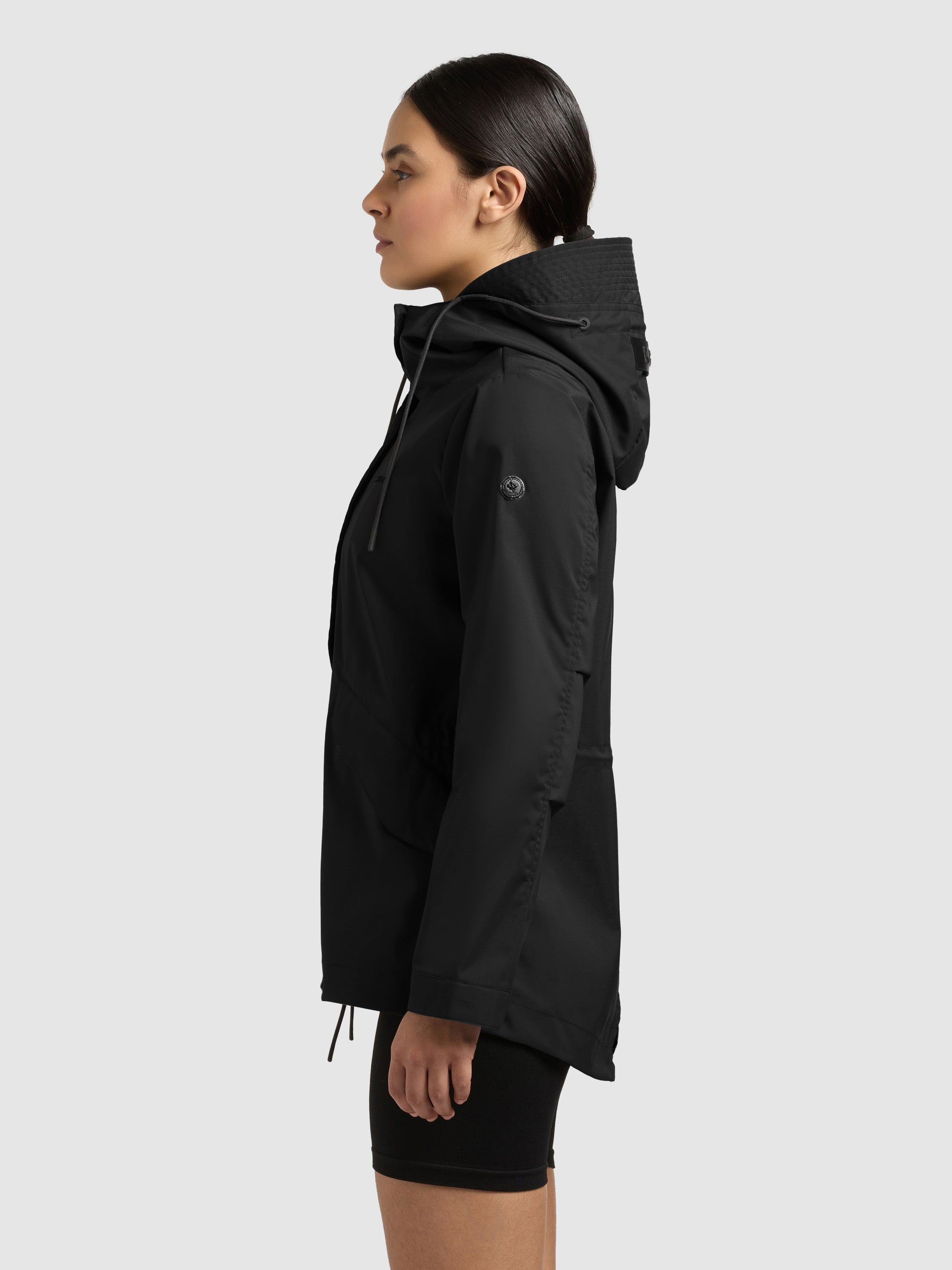 khujo-jacke-sang2-black-regenjacke-mit-kapuze image 5