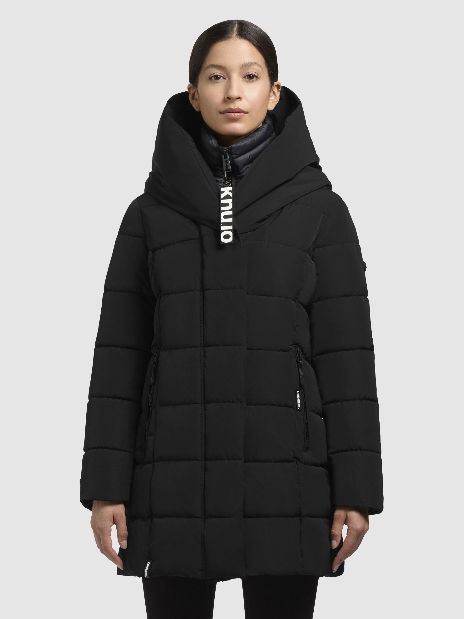 khujo-tenx-steppjacke-parka-schwarz-mit-einsatz image 4