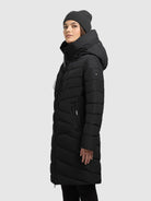 khujo-mantel-vare-black-kurzer-wattierter-steppmantel-schwarz image 5