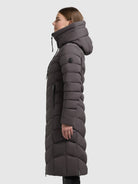 khujo-coat-stoane2-graphite-gray-damen-mantel-wadenlang image 5