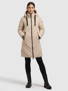khujo-taby-steppmantel-macaroon-beige-damen-kurzmantel-mit-kapuze image 6
