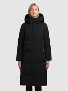 khujo-ainu2-damen-wintermantel-black-knielang image 4