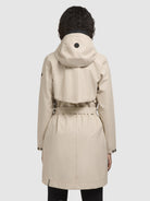 khujo-quinn-mantel-beige-damen-regenmantel image 3