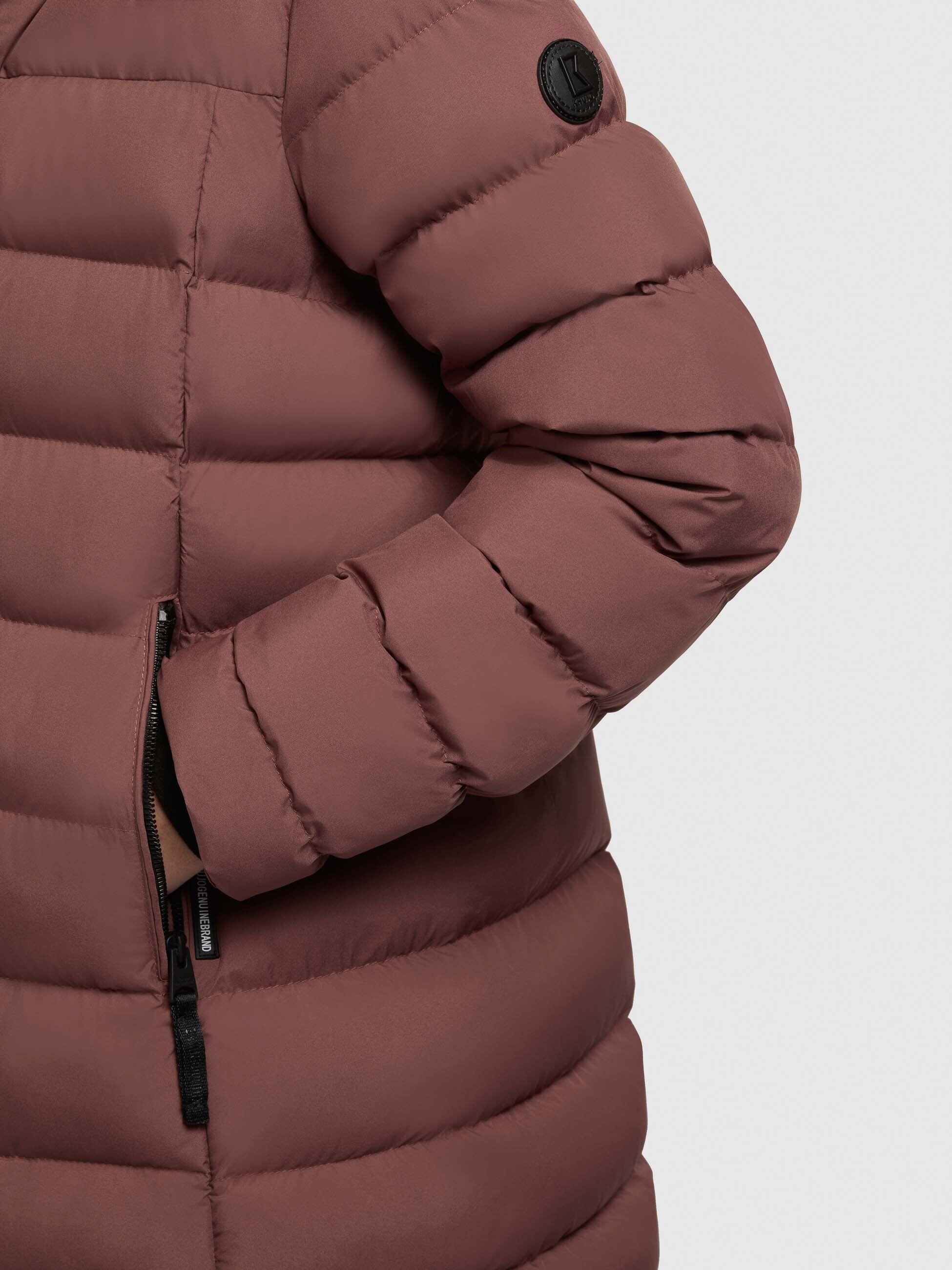 khujo-jacke-sofi-rotbraun-damen-steppjacke-h-ftlang-mit-kapuze image 8