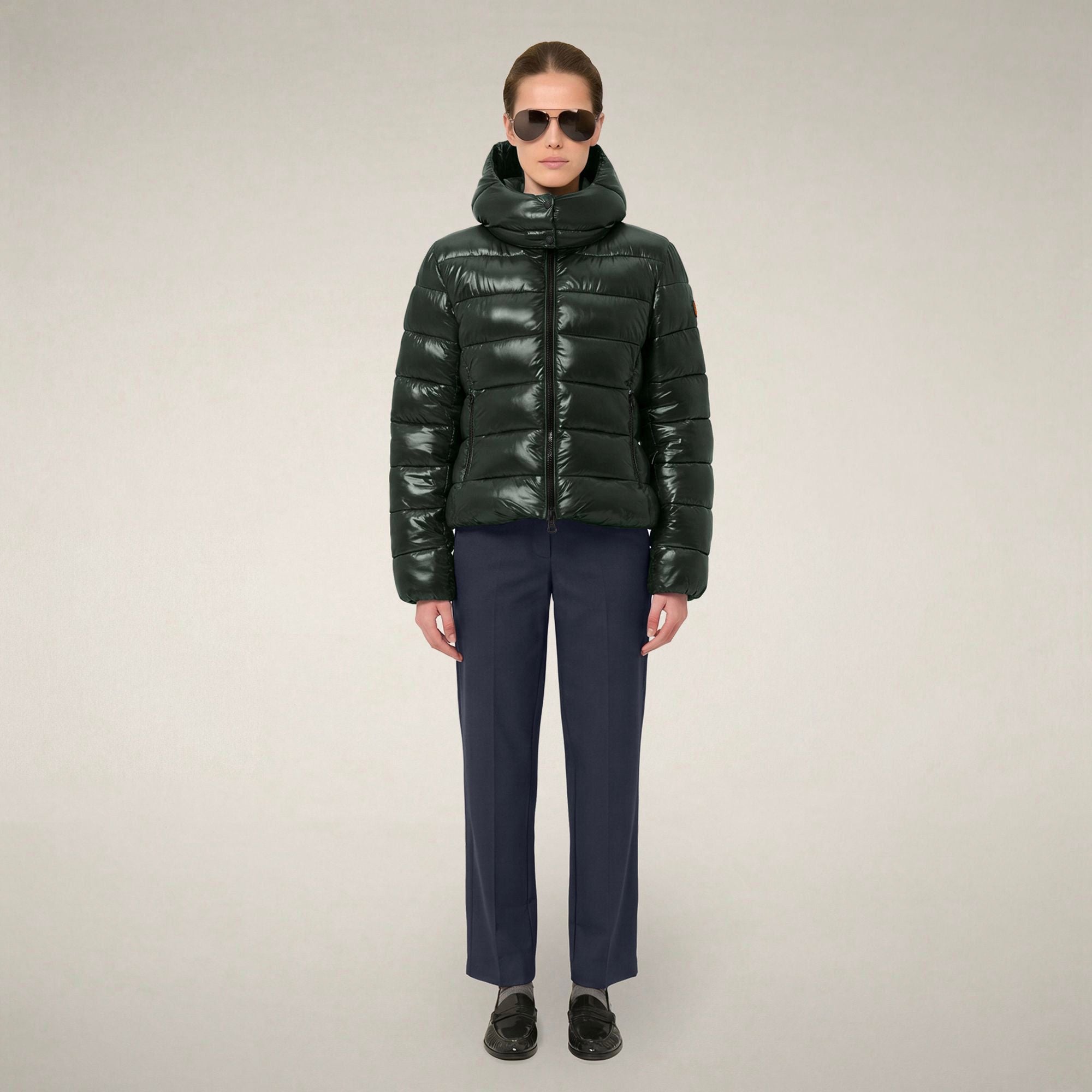 save-the-duck-cosmary-damen-steppjacke-slim-mit-kapuze-nori-gr-n image 1