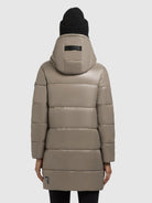khujo-mantel-jadet2-kurzer-wattierter-wintermantel-in-beige image 3