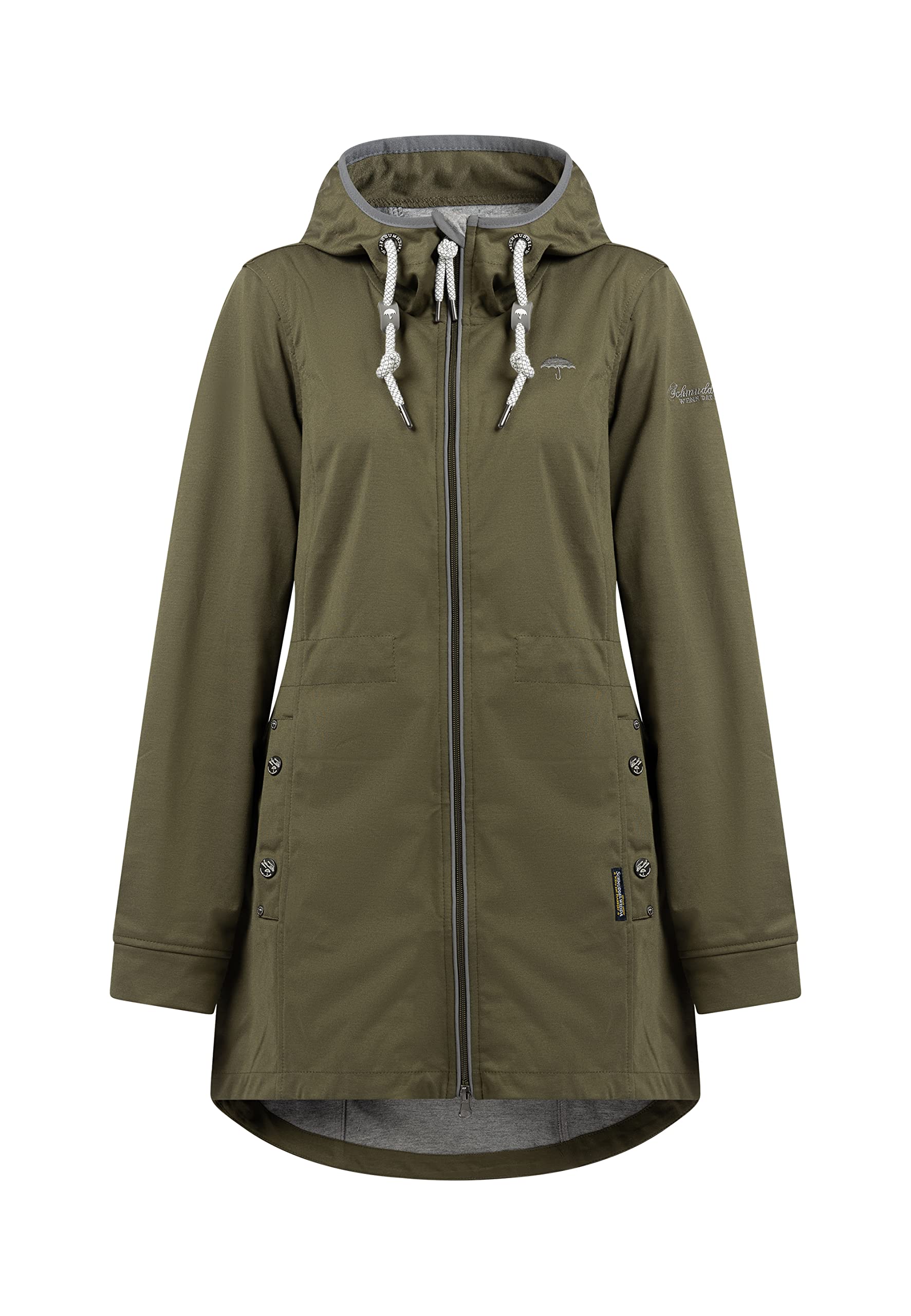 schmuddelwedda-damen-funktionsjacke-langarm-wasserdichte-longform-mit-2-wege-rei image 7