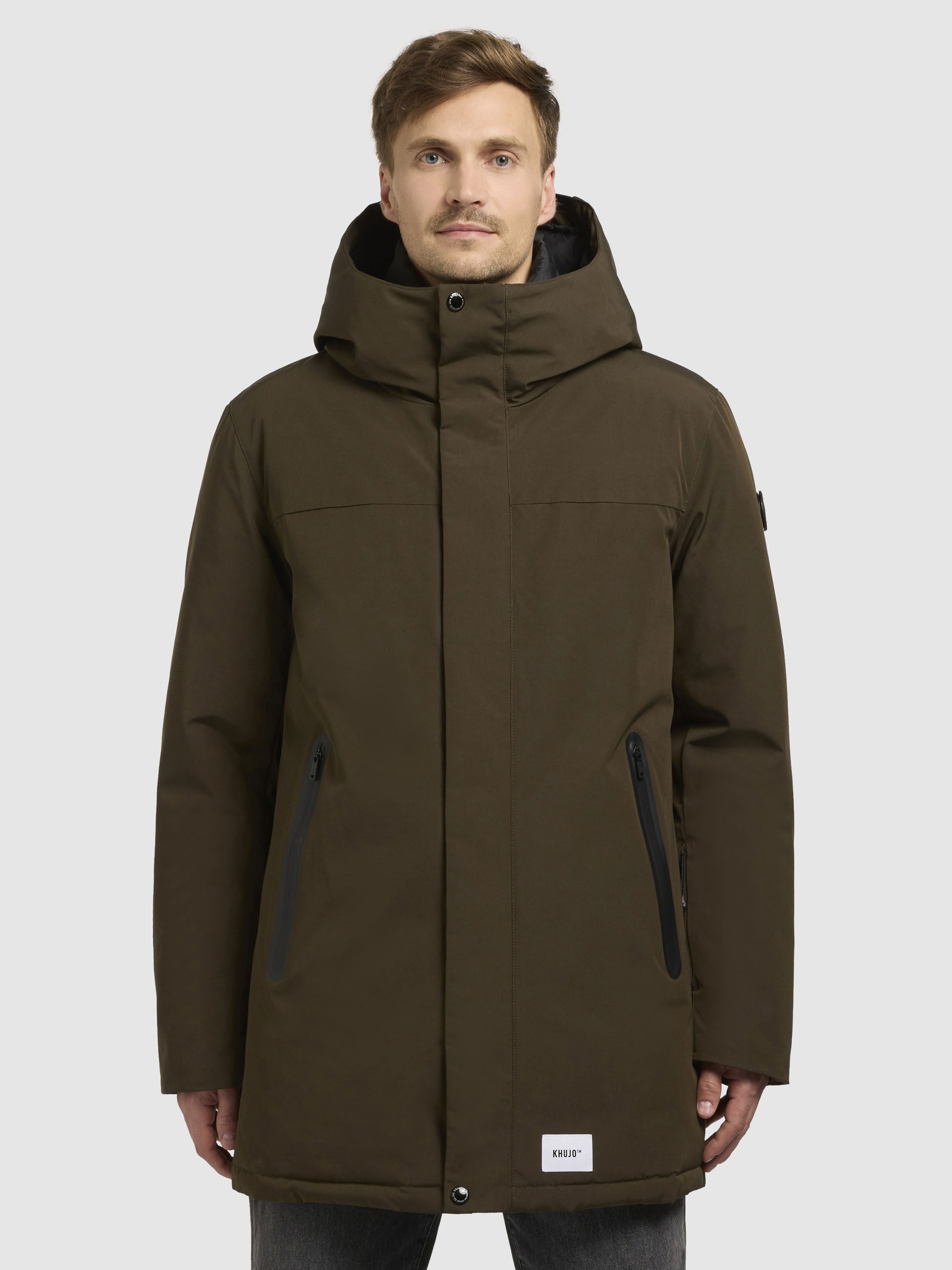 khujo-jacke-kann-dunkeloliv-wattierter-herren-parka image 4