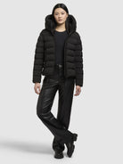 khujo-vadea-steppjacke-schwarz-damen-mit-kapuze image 2