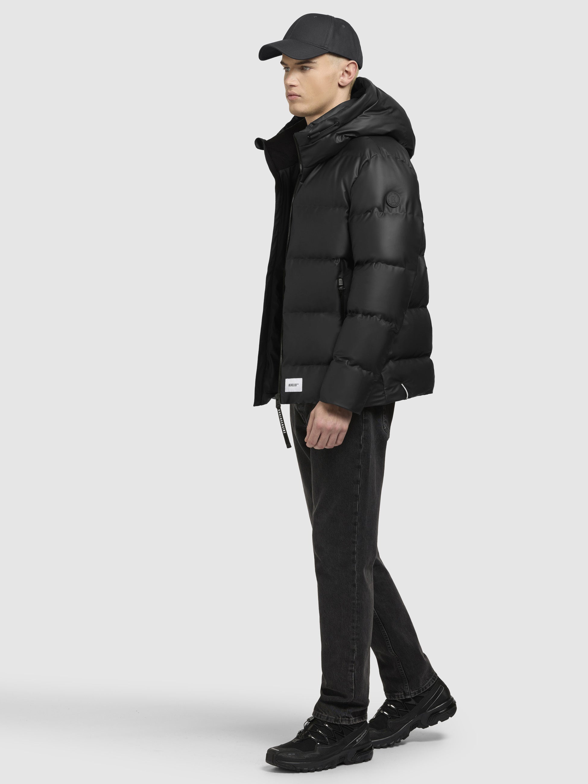 khujo-dover-jacke-schwarz-damen-h-ftlang-gesteppt image 2
