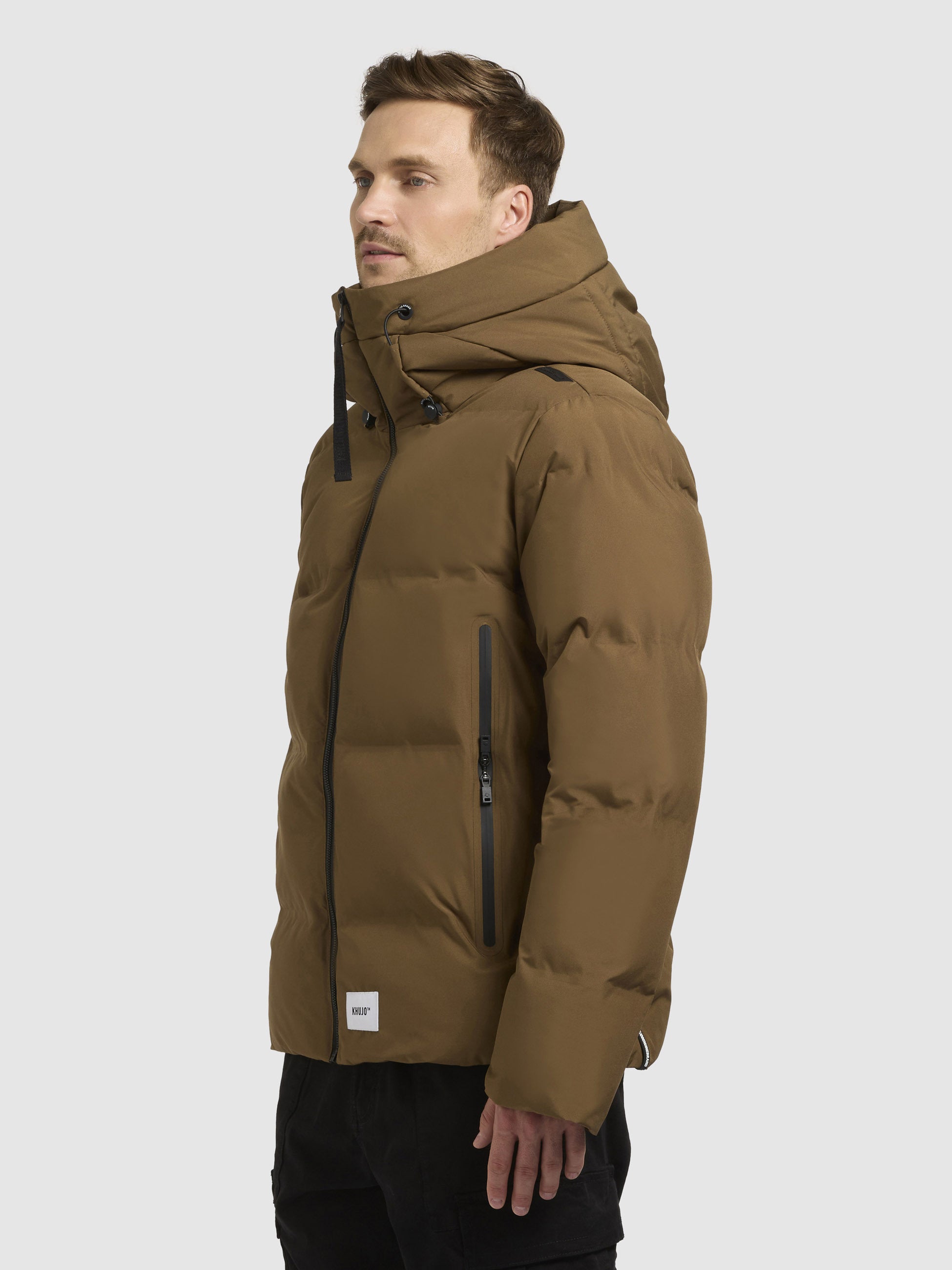 khujo-wesh2-damen-steppjacke-khaki image 5