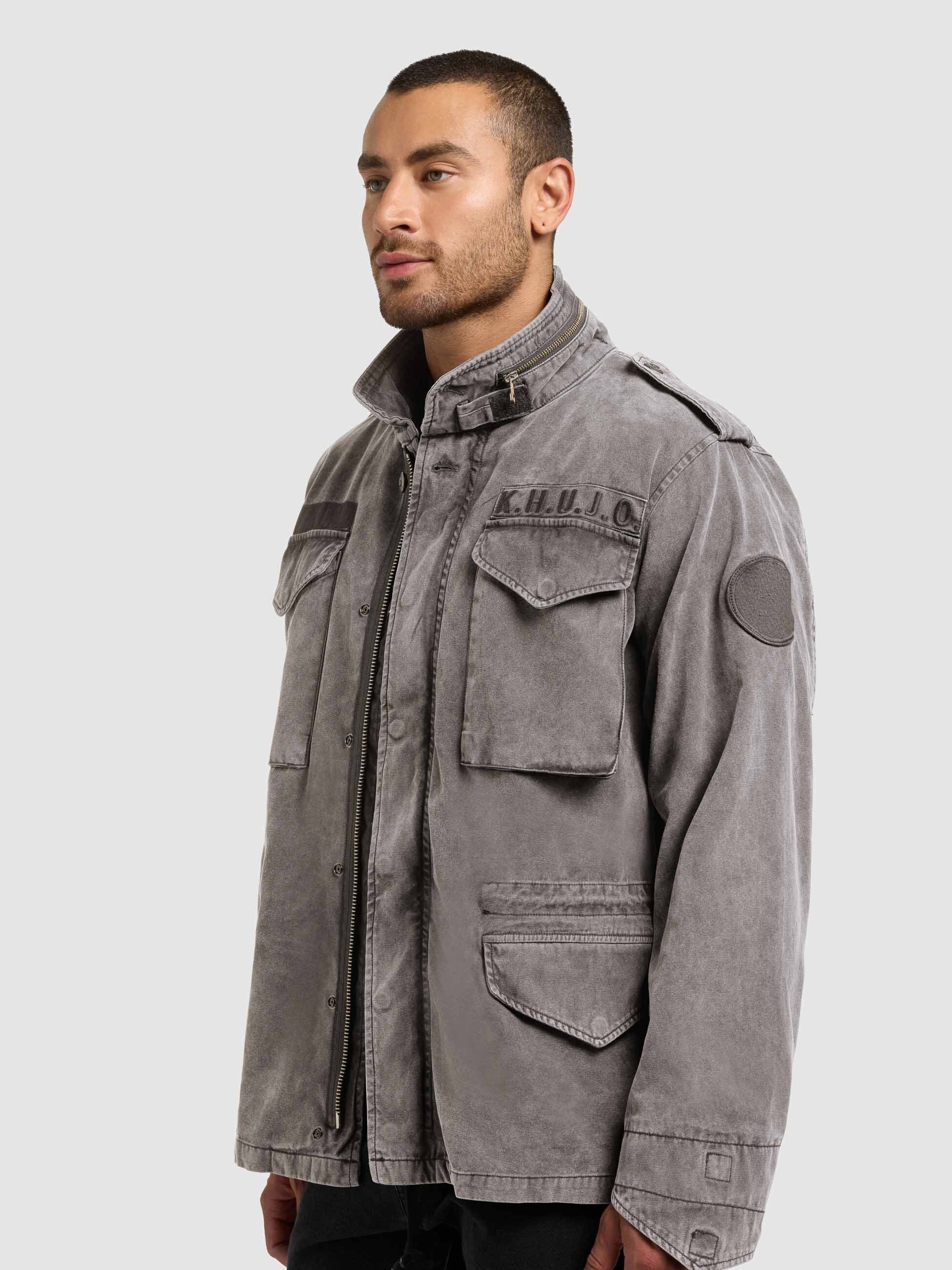 khujo-gene-slate-grey-fieldjacke-damen-regular-fit-mit-kapuze image 7