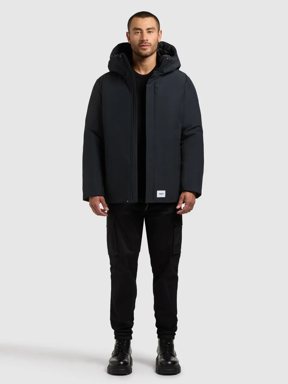 khujo-jacke-etian-port-blue-kapuzenjacke-regular-fit-2 image 1