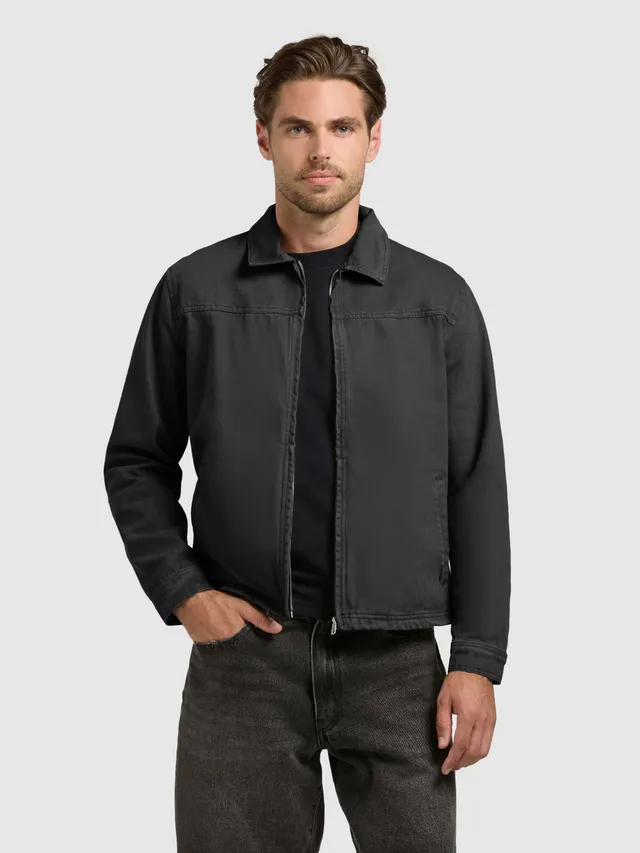 khujo-jacke-reilly-black-damen-jeansjacke-aus-baumwoll-denim-regular-fit image 1