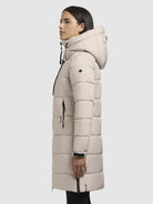 khujo-mantel-indie2-hellbeige-warm-wattierter-damen-wintermantel image 5
