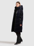 khujo-mantel-jange2-shiny-midnight-blue-gl-nzender-steppmantel-loose-fit-damen image 6