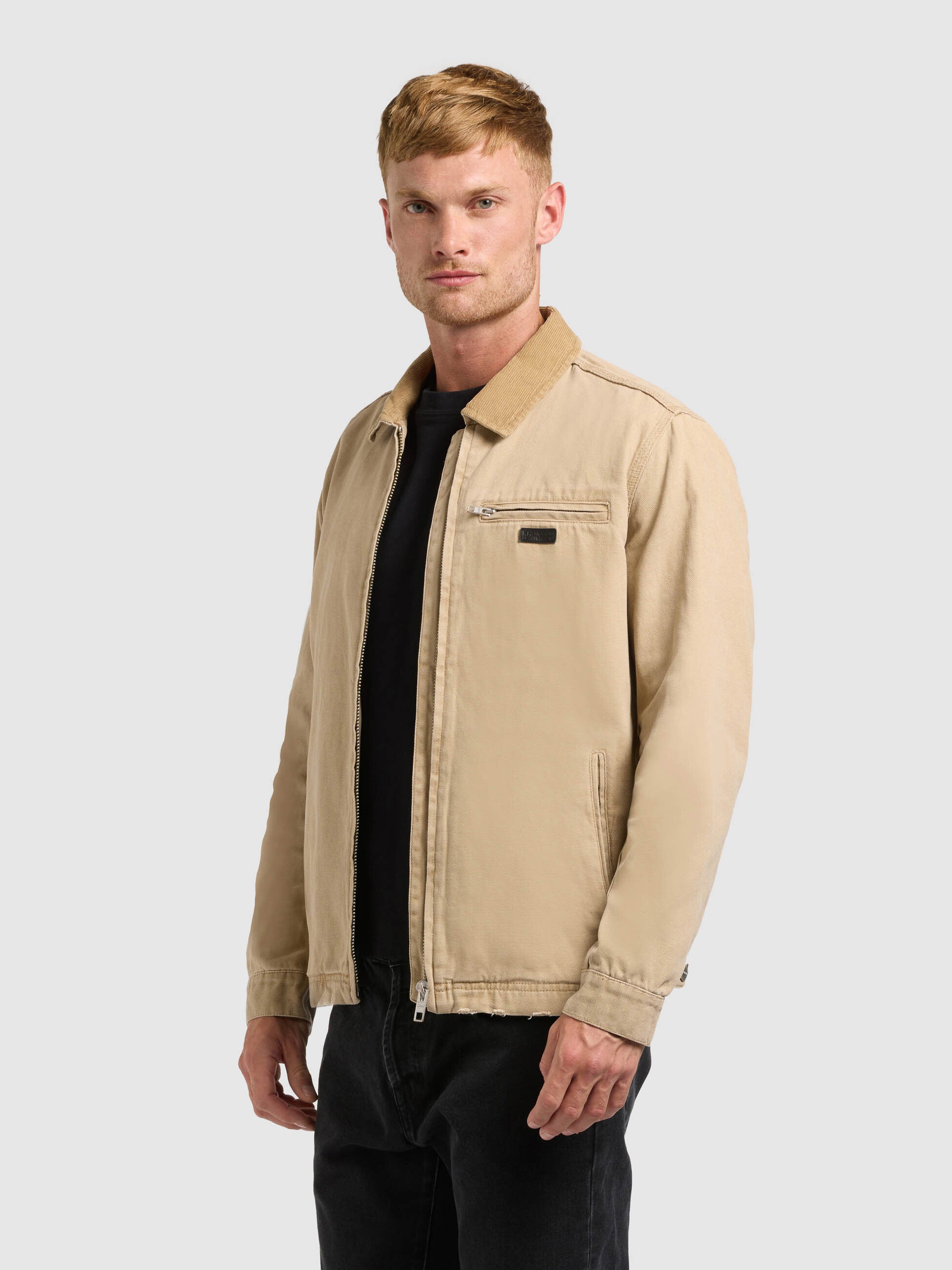khujo-jacke-deddy-damen-blouson-beige image 1