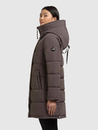 khujo-coat-faltd2-graphite-gray-kurzer-steppmantel-mit-kapuze image 5