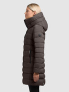khujo-nekar2-damen-coat-graphite-gray-stepp-kurzmantel image 5