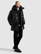 khujo-tone-damen-steppjacke-black image 6