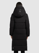 khujo-coat-rachel2-matt-black-knielanger-steppmantel-mit-kapuze-f-r-damen image 3