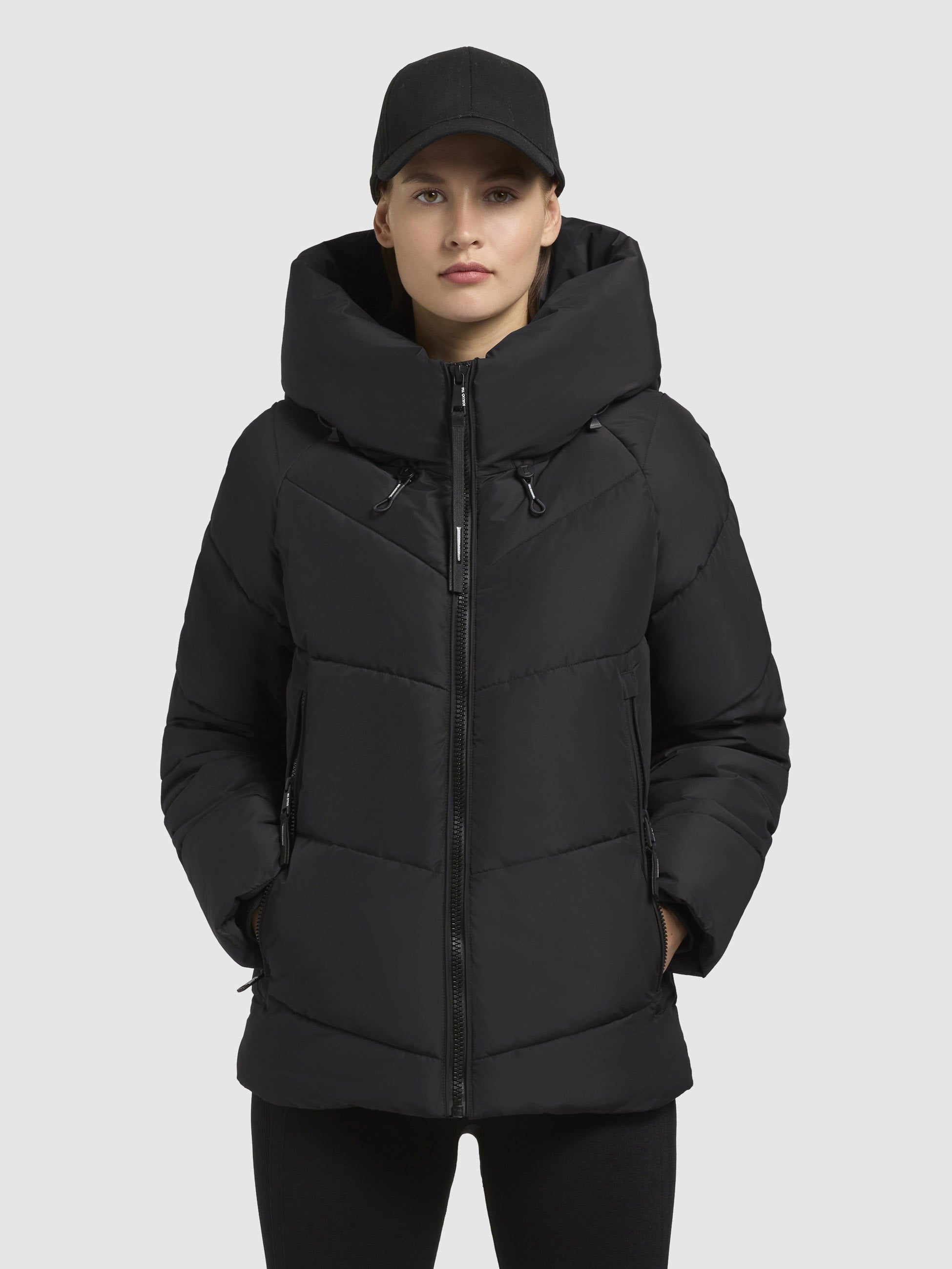 khujo-aless-steppjacke-damen-schwarz image 4