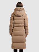 khujo-coat-enakh-cookie-beige-knielanger-steppmantel-slim-fit image 3