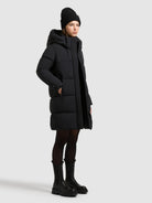 khujo-coat-haya2-matt-black image 6