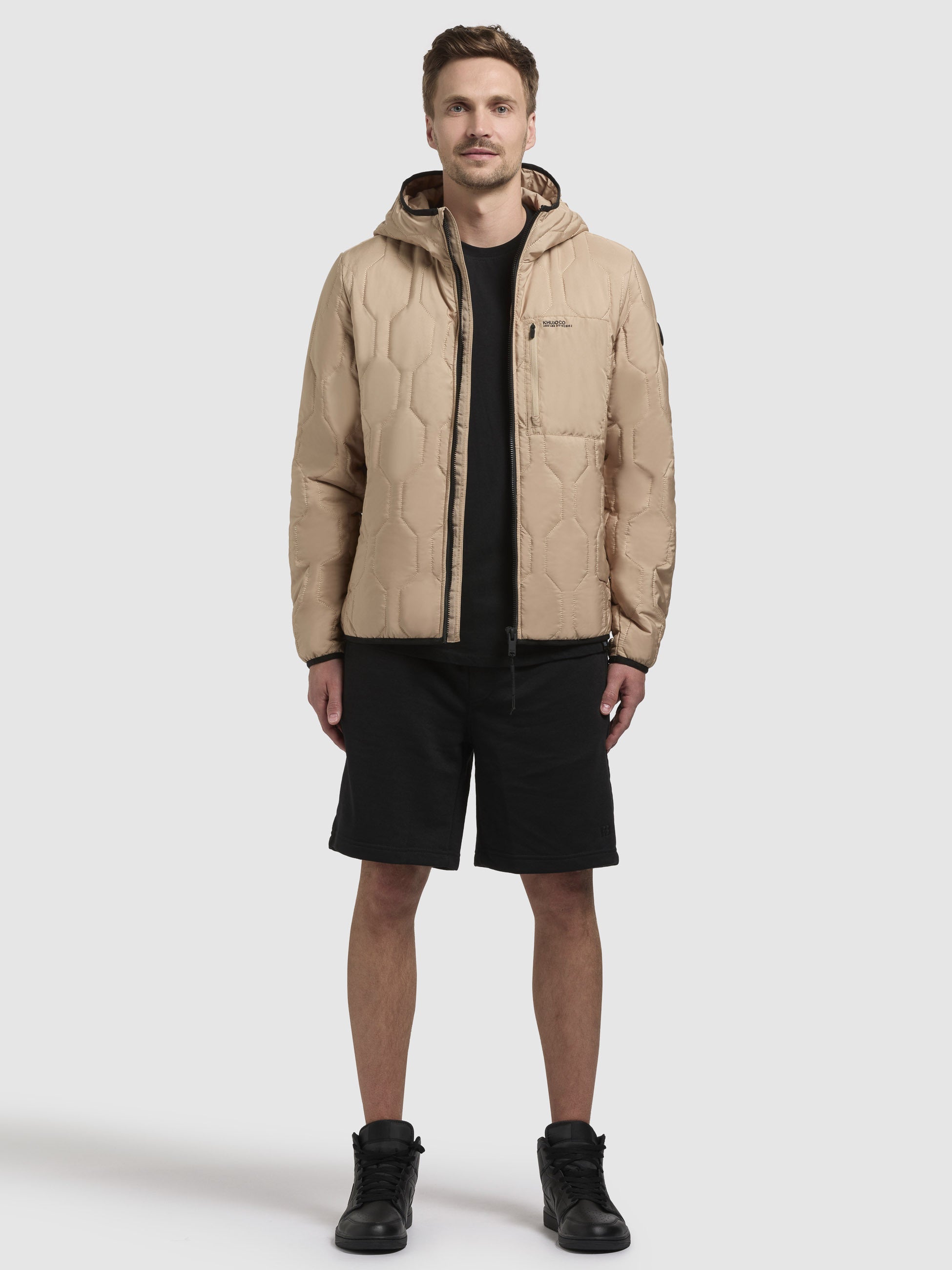khujo-jacke-rhein-kamel-h-ftlange-damen-steppjacke-wabenstepp image 2