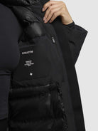 khujo-coat-nellen-dark-gray-damen-wintermantel-knielang image 8