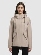 khujo-jacke-sang-beige-leichte-regenjacke-regular-fit image 4