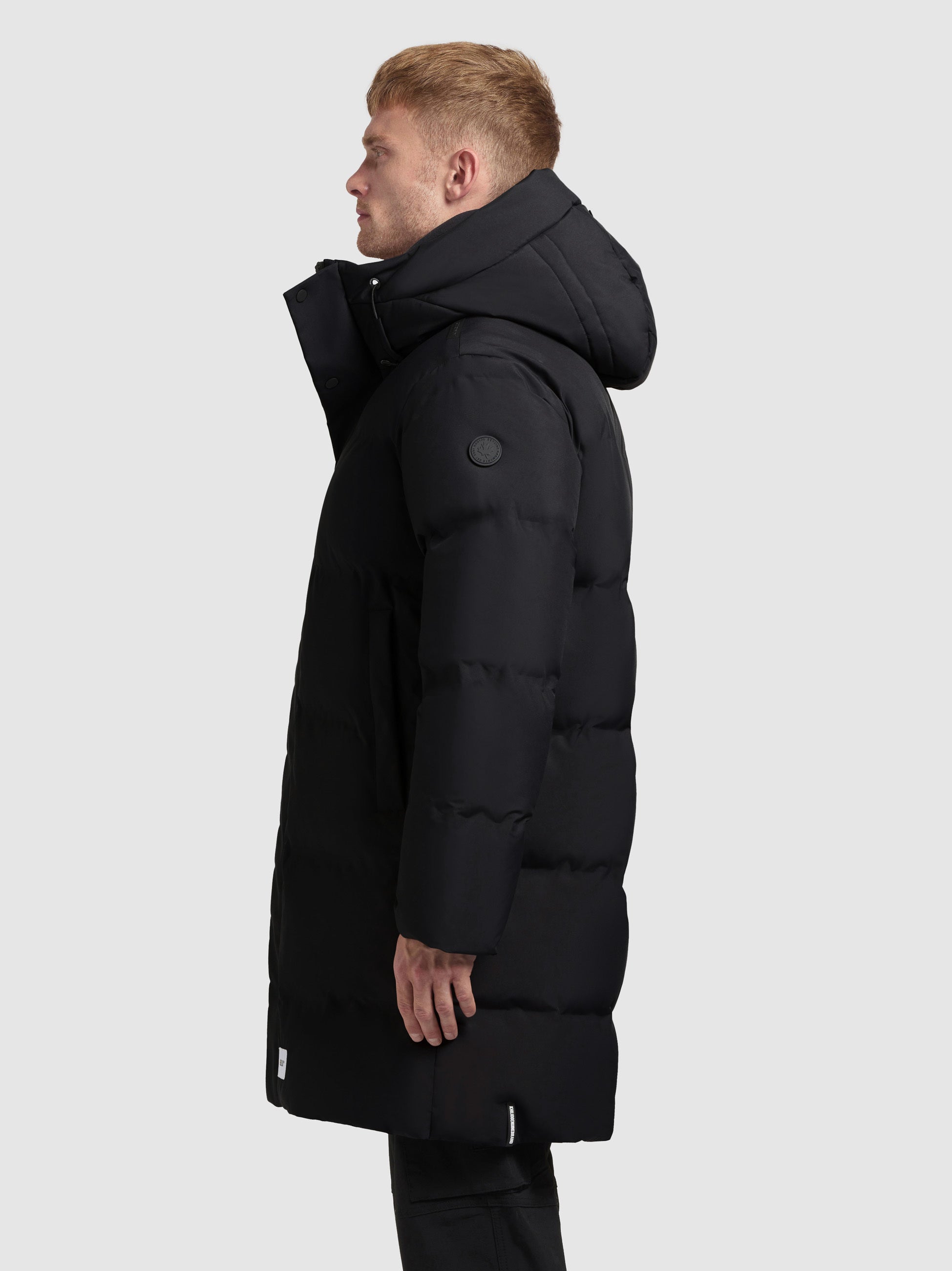 khujo-mantel-stank2-black-langer-steppmantel-mit-hoch-schlie-ender-kapuze image 5