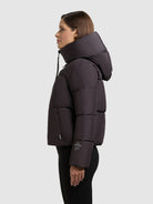 khujo-jacke-audrey-matt-moody-plum-damen-loose-fit image 5